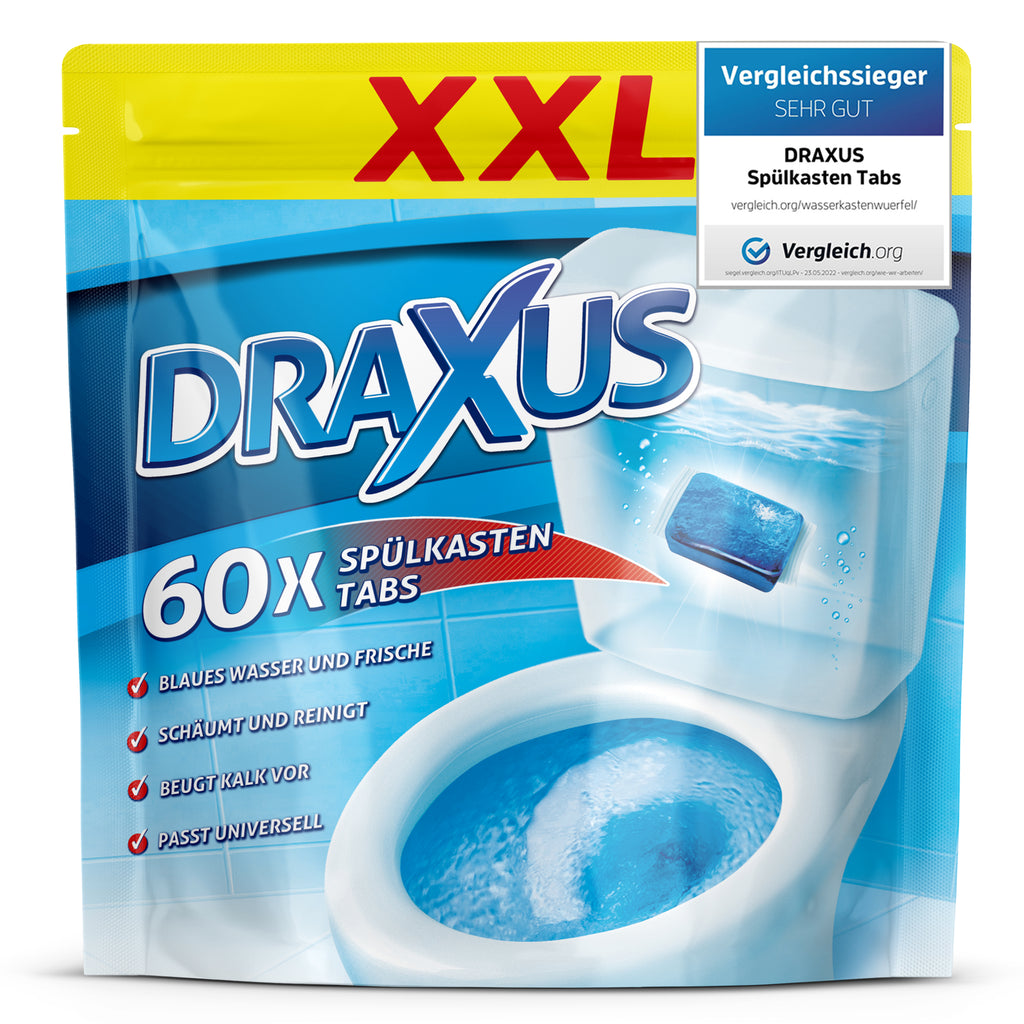 DRAXUS 60x Spülkasten Tabs