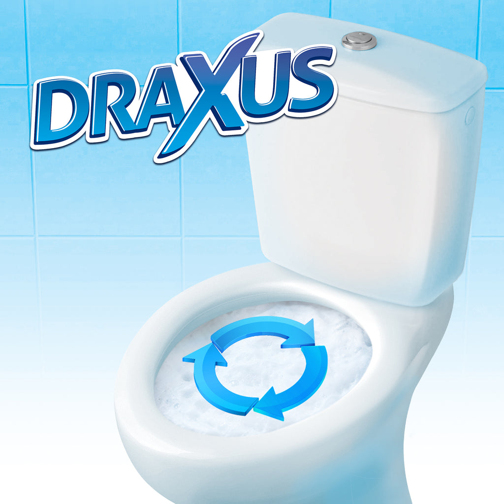 Schaum steigt die Toilette auf